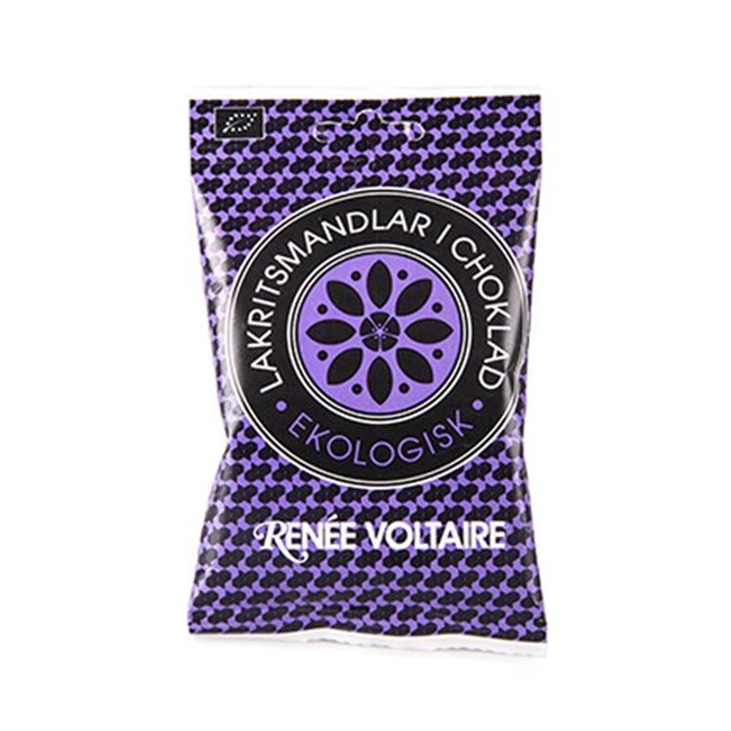Renée Voltaire Lakridsmandler i Chokolade Ø (50 g)