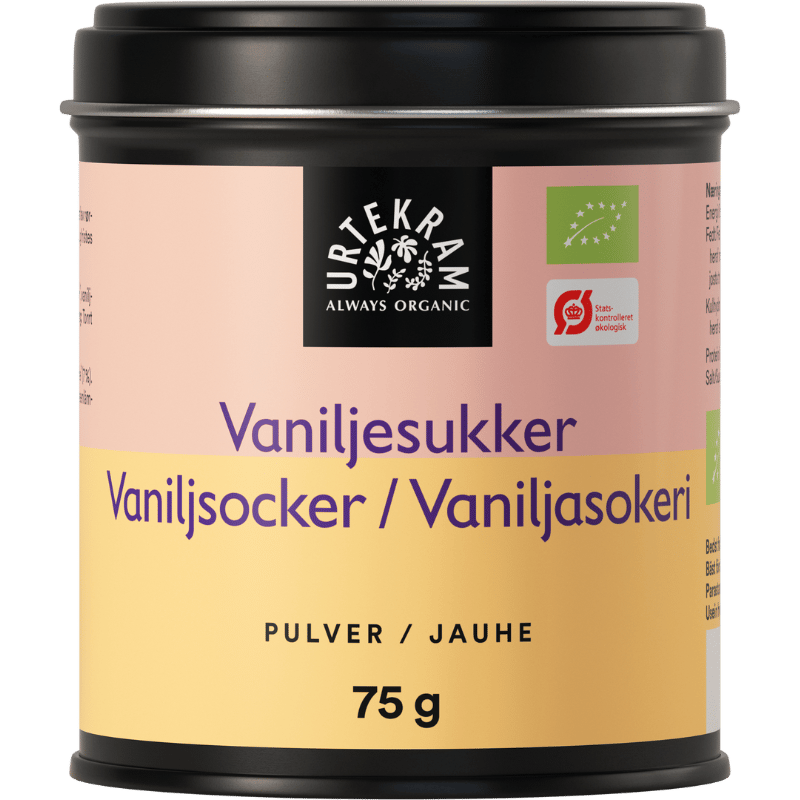 Urtekram Vaniljesukker 7% Ø (75 g)