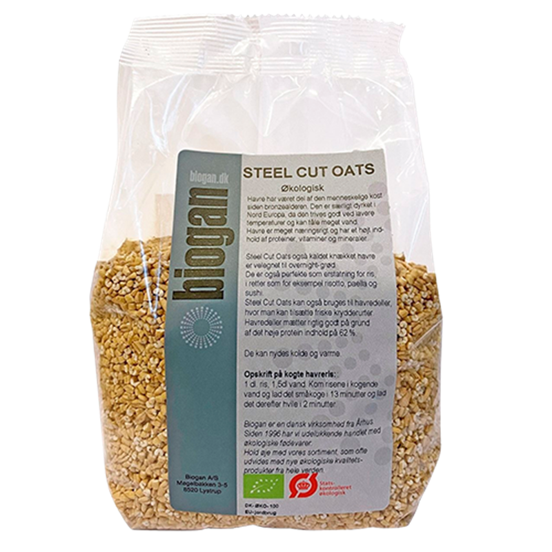Biogan Steel Cut Oats Ø (400 g)