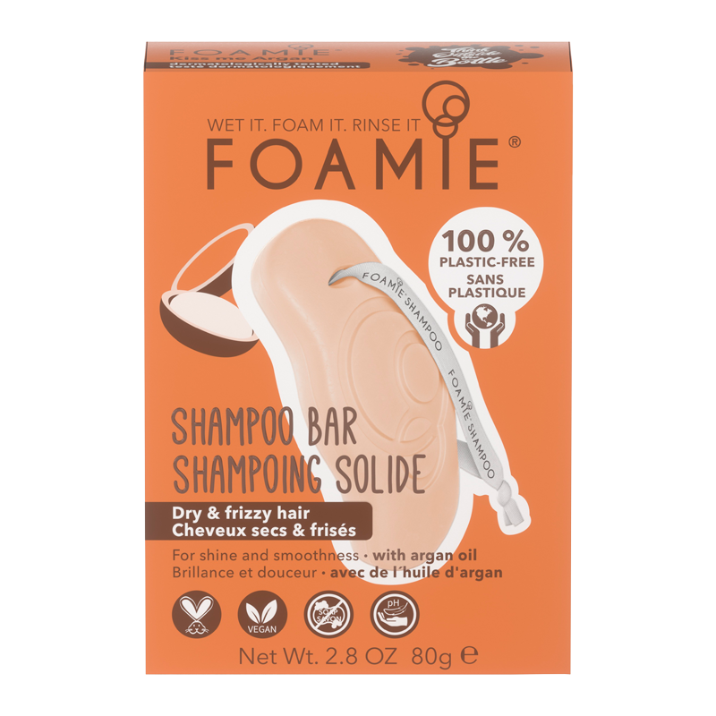 Foamie Shampoo Bar Argan Oil For Dry & Frizzy Hair (1 stk)
