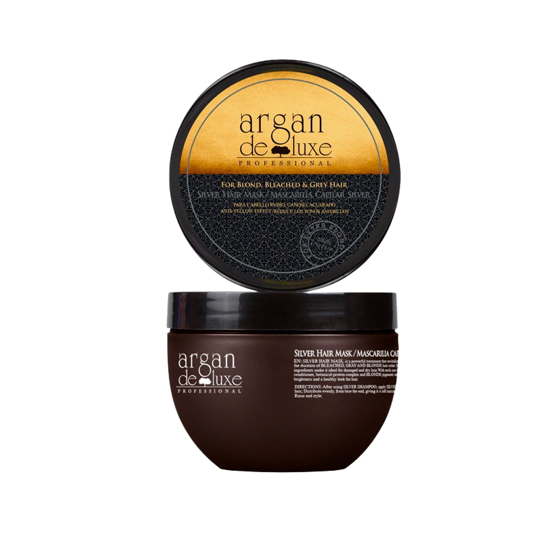 Argan De Luxe Remove Brassiness Silver Mask (500 ml)