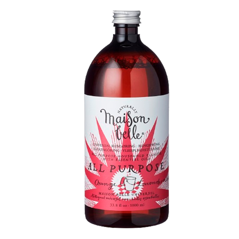 Maison Belle All Purpose Universal Rengøringsmiddel med Appelsin (1 liter)