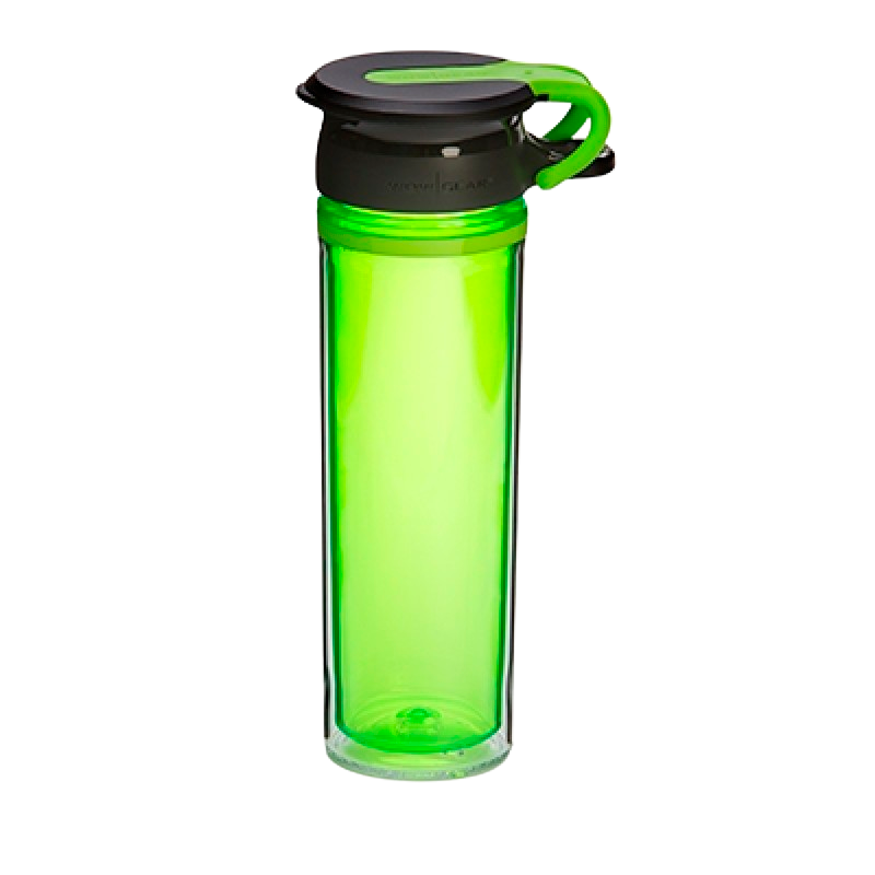 WOW Sports Bottle Green Black (600 ml)