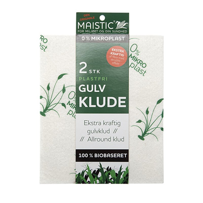 Maistic Gulvklude u. Microfiberplast (2 stk)