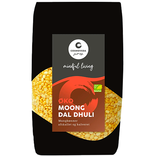 Cosmoveda Afskallede Mung Bønner (500 g)