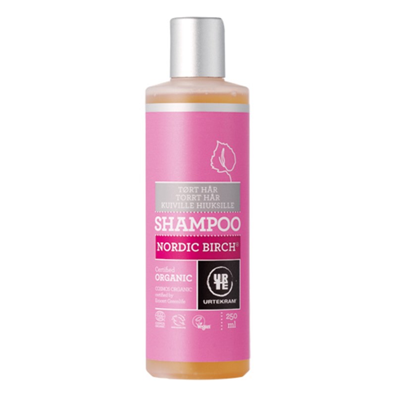 Urtekram Nordisk Birk Shampoo T. Tørt Hår (250 ml)