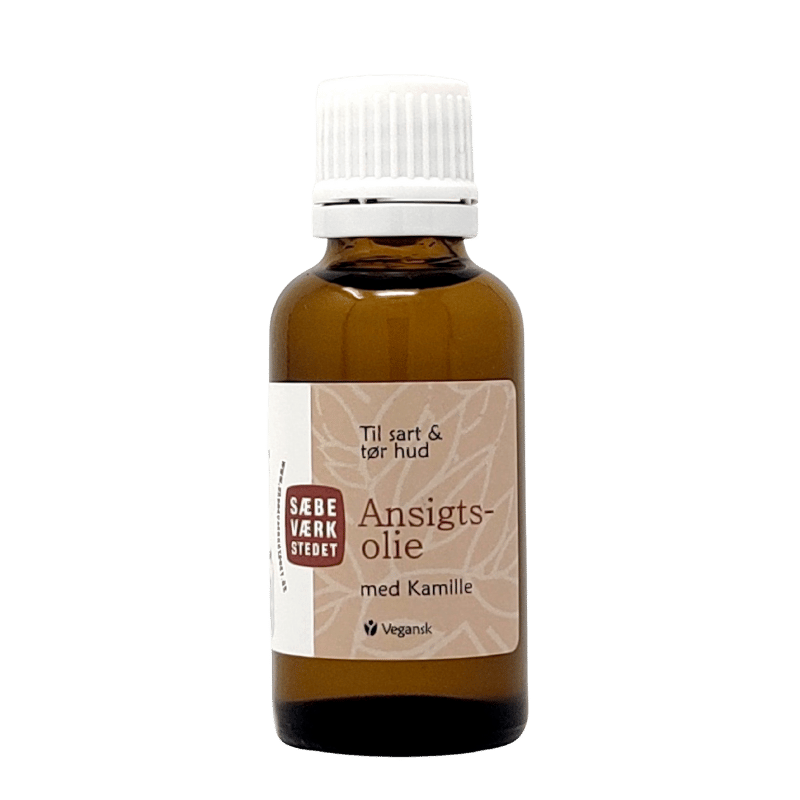 Sæbeværkstedet Ansigtsolie m. Kamille (30 ml)
