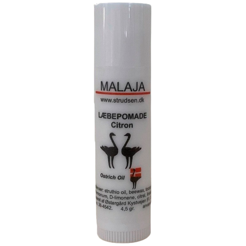 Ostrich Oil Læbepomade Citronsmag