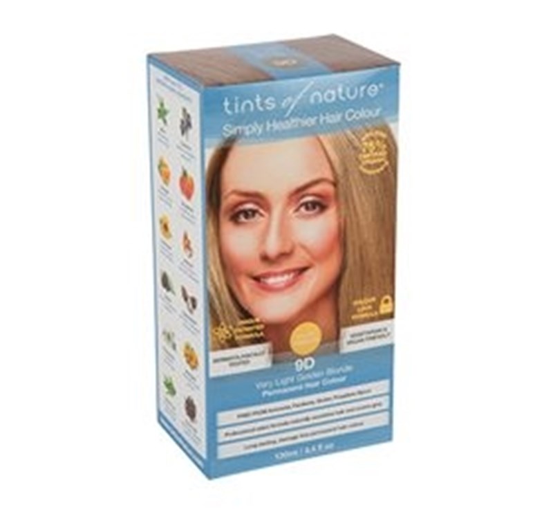 Tints of Nature Hårfarve 9D Very Light Golden Blonde (130 ml)