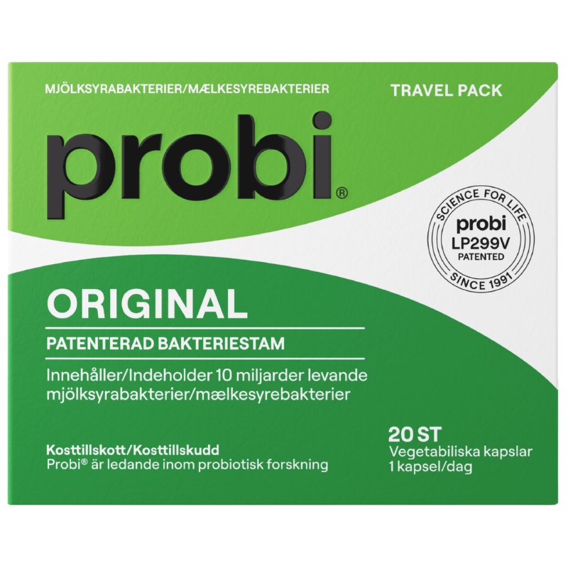 Probi Original Mælkesyrebakterier Travel Pack (20 kaps)