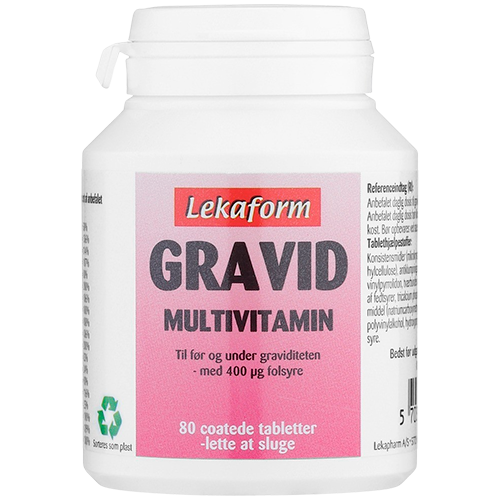 Lekaform Gravid Multivitamin (80 tabl)