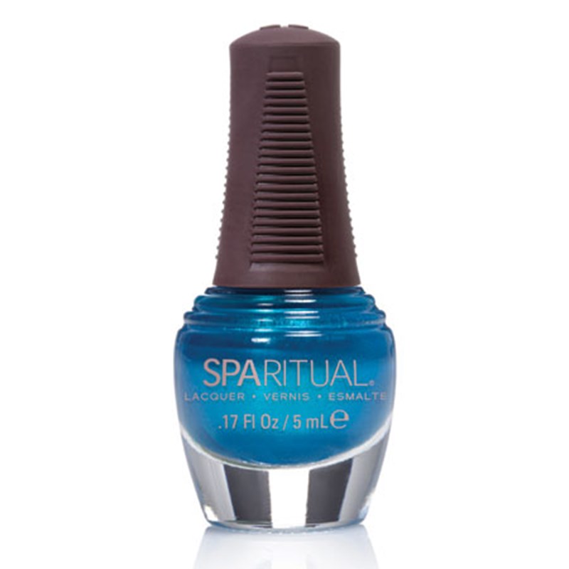 Sparituals Neglelak Mini Turkisblå Perlemor 88382 (5 ml)