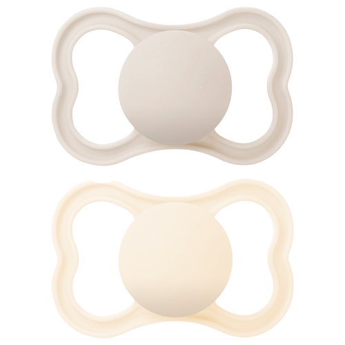 MAM Air Sut Silicone Neutral 6-16M (2 stk)