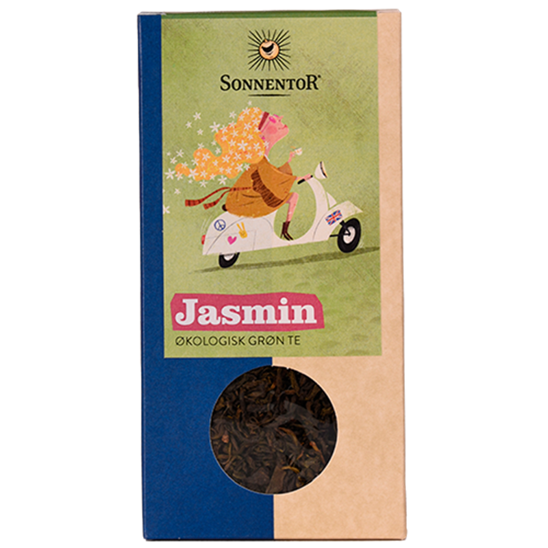 Sonnentor Grøn Te Jasmin Ø (100 gr)