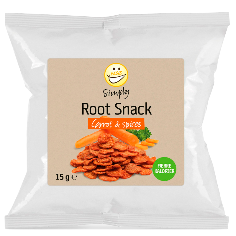 EASIS Roots Snacks Spiced Carrots (150 g)