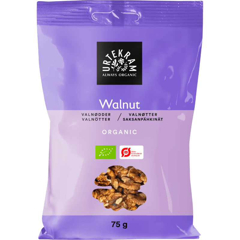 Urtekram Valnøddekerner Ø (75 gr)