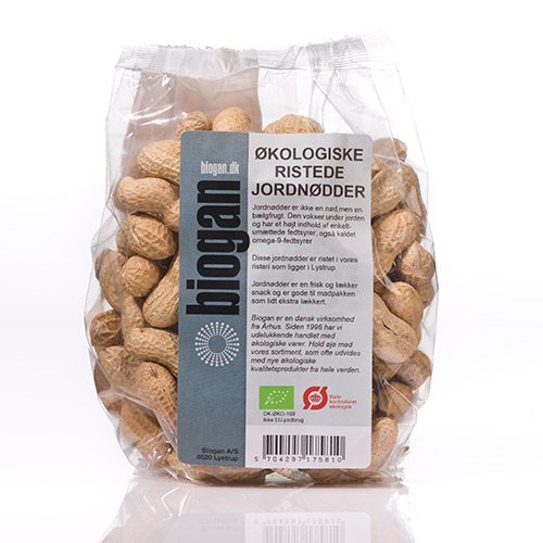 Jordnødder i skal ristede Ø (250g)