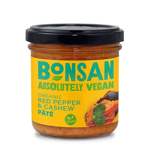 Bonsan Paté Rød Peber Cashew Ø (130 g)