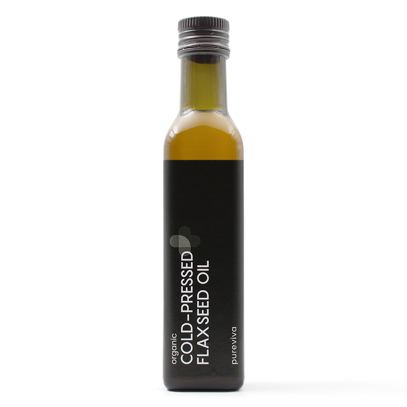 Pureviva Koldpresset Hørfrøolie Ø (250 ml)