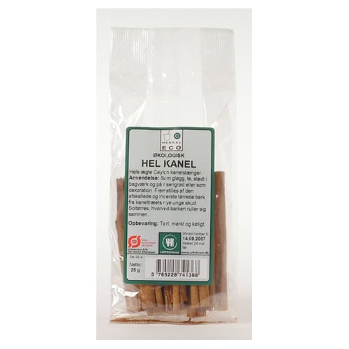 Urtekram Kanel hel ceylon Ø 25 gr.