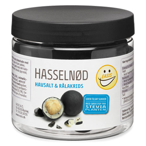 EASIS Hasselnød med Havsalt og Rålakrids (80 g)