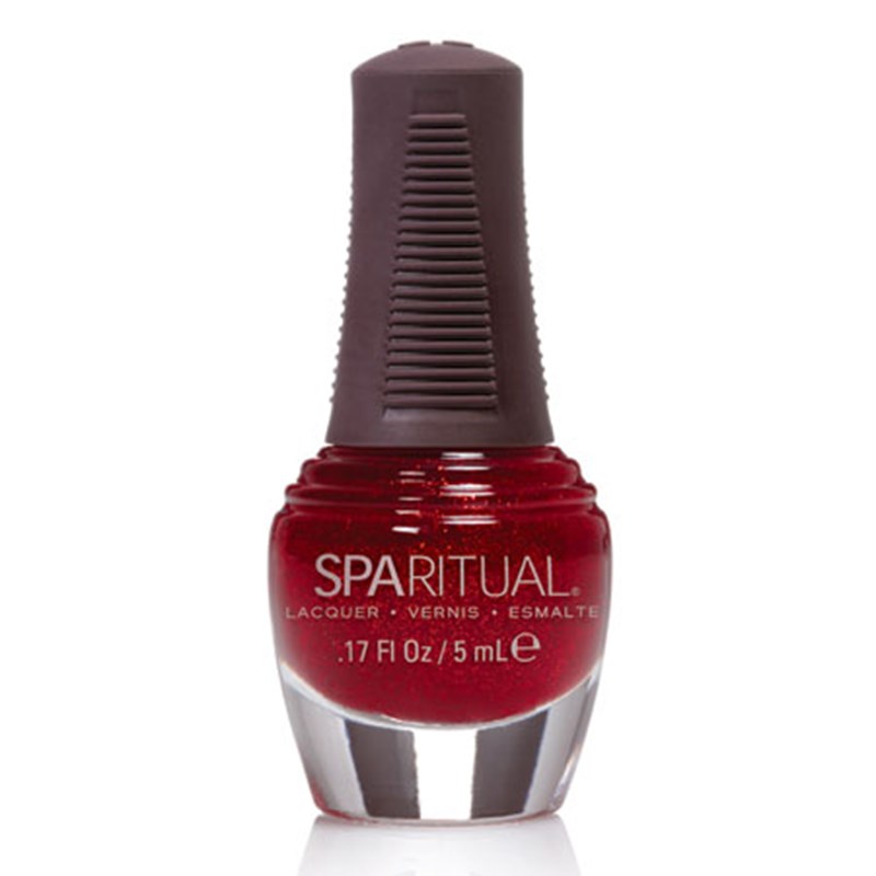 Sparituals Neglelak Mini Mørkerød M. Glimmer 88034 (5 ml)