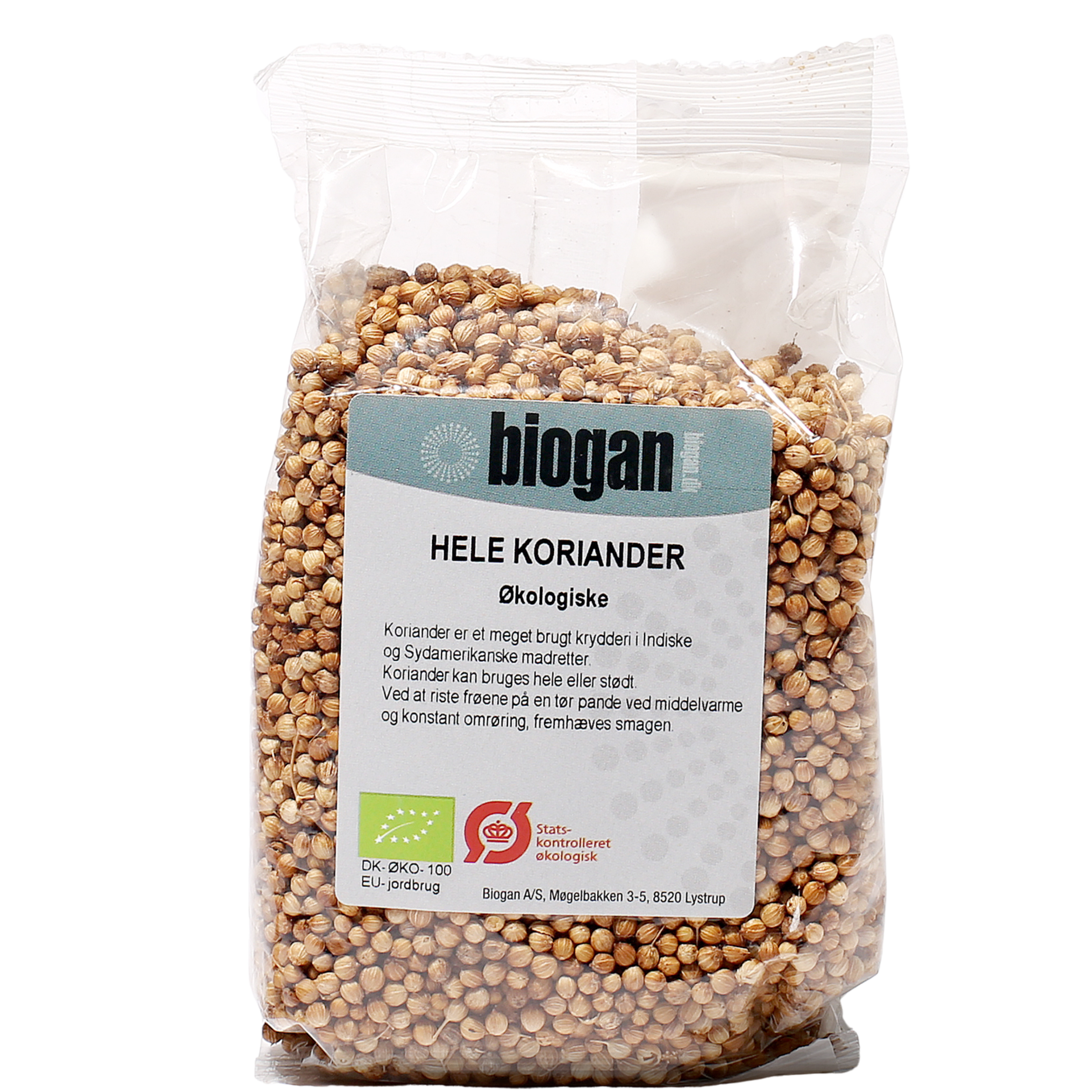 Biogan Koriander Hele Ø (100 g)