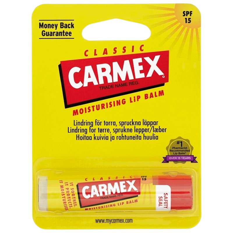 Carmex Classic Moisturising Lip Balm SPF15 (4,25 g)