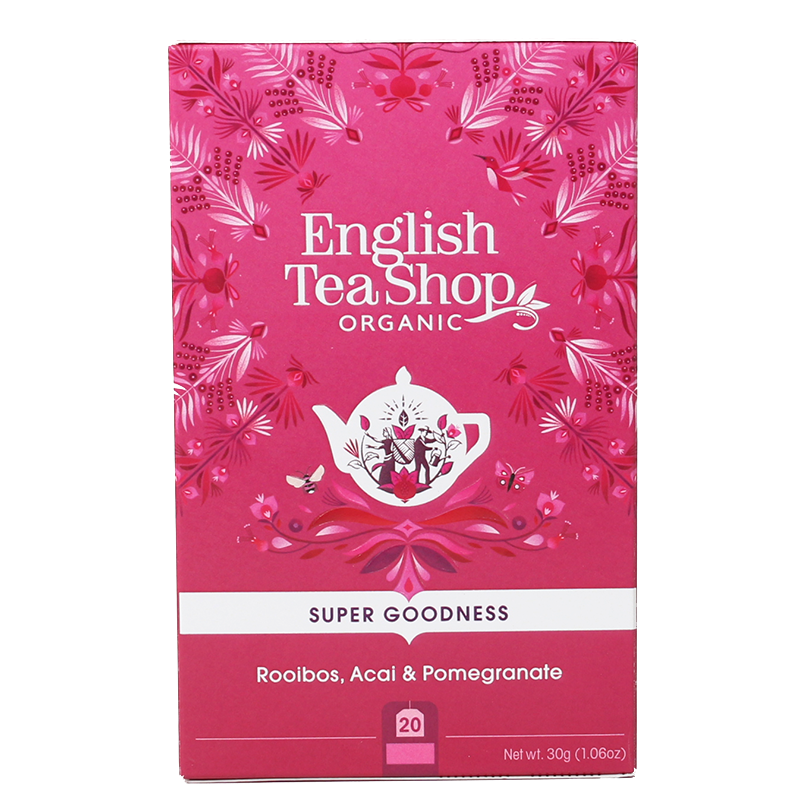 English Tea Shop Rooibos, Acai & Pomegranate Ø (20 breve)