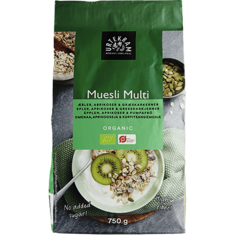 Urtekram Multi Havremysli Ø (750 gr)