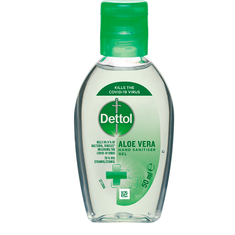 Dettol Håndsprit Gel Aloe Vera (50 ml)