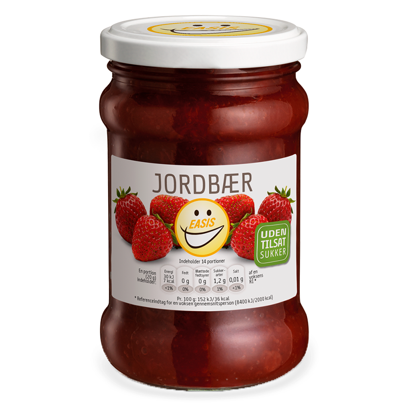 EASIS Jordbær Marmelade (285 g)