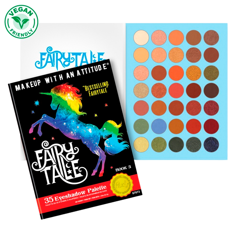 RUDE Cosmetics Fairy Tale 35 Eyeshadow Palette (1 stk)