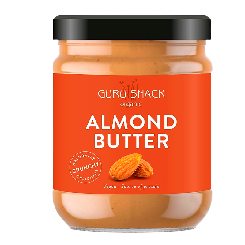 Guru Snack Almond Butter Crunchy Ø