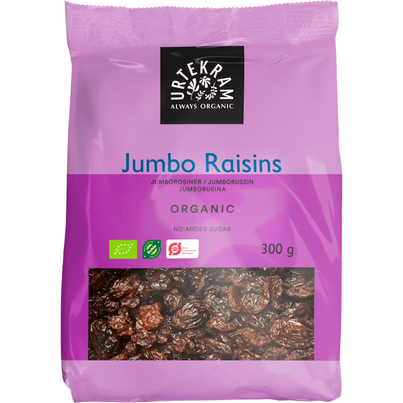 Urtekram Jumbo raisins Ø (300 g)