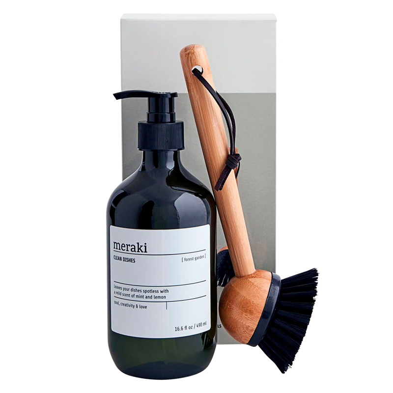 Meraki Forest Garden Dish Wash Essentials Kit (1 stk)