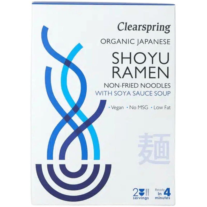 Clearspring Ramen Nudler M. Sojasuppe Ø (210 g)