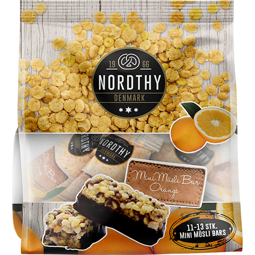 Nordthy Mini Müsli Bars Orange (150 g)