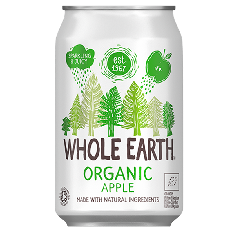 Whole Earth Æble Sodavand Ø (330 ml)