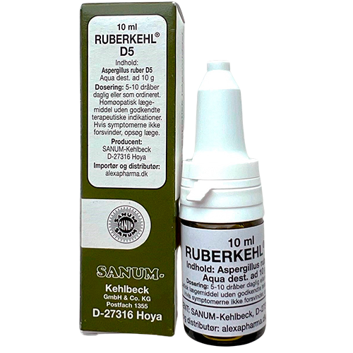 SANUM Alexapharma Ruberkehl Dråber D5 (10 ml)