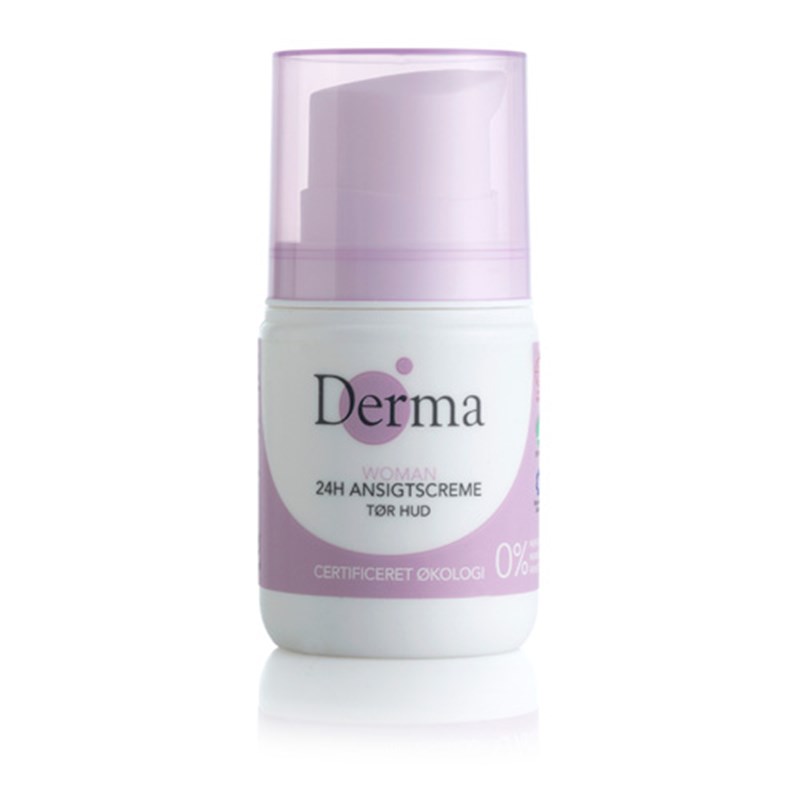 Derma Eco Woman 24h Ansigtscreme til Tør Hud (50 ml)