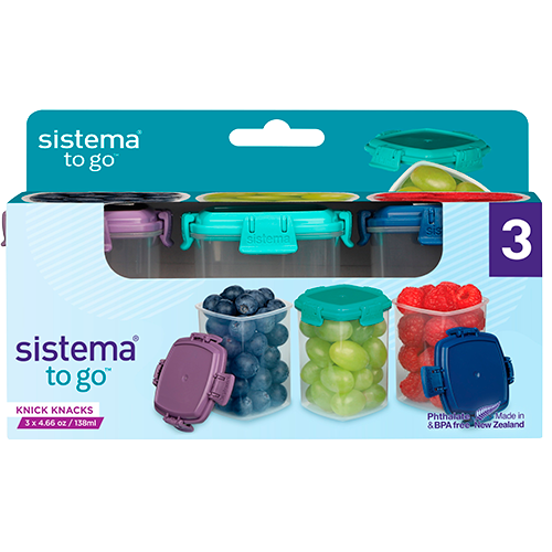 Opbevaringsboks 985 ml Transparent. Mini Bakery Sistema