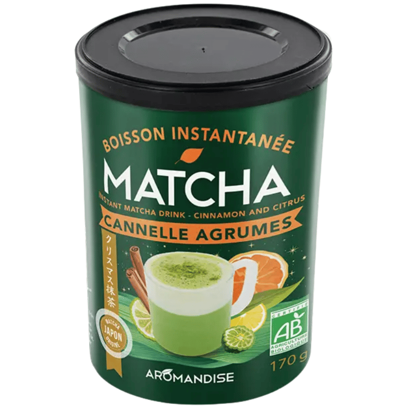 Aromandise Matcha Instant Latte Kanel Citrus Ø (170 g)