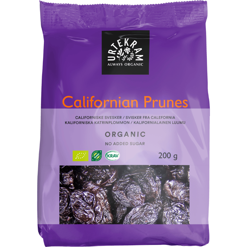 Urtekram Svesker Californiske Ø (200 gr)