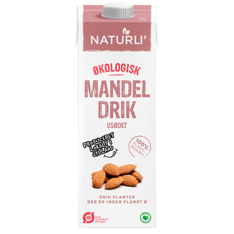 Naturli' Mandeldrik Usødet (1 L)