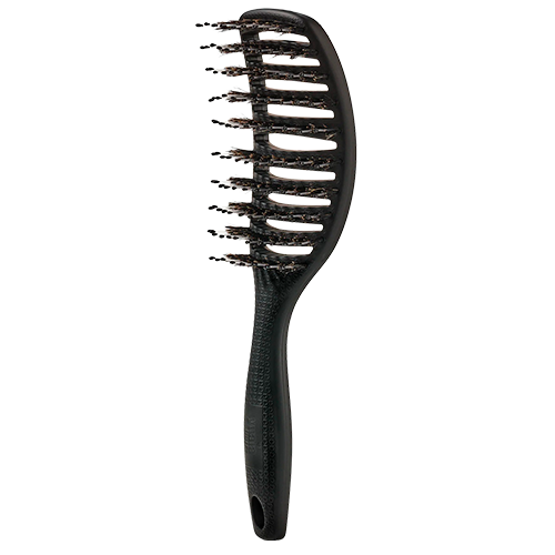 Yuaia Haircare Hårbørste med Vildsvinehår Soft Black (1 stk)