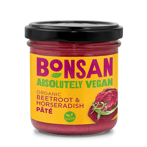 Bonsan Paté Rødbede Peberrod Ø (130 g)