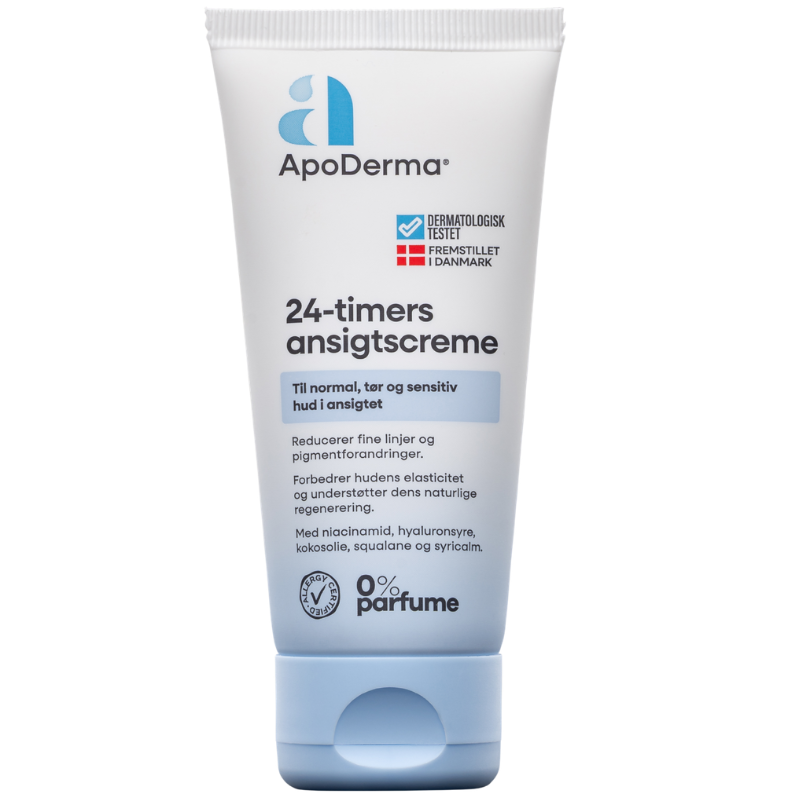 Apoderma 24-timers Ansigtscreme (50 ml)