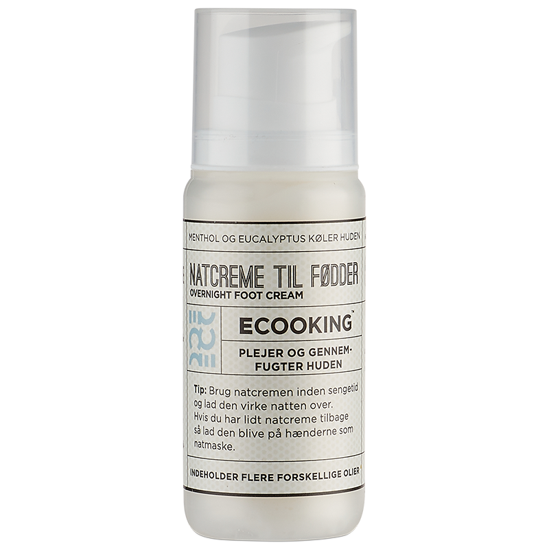 Ecooking Natcreme til Fødder (100 ml)