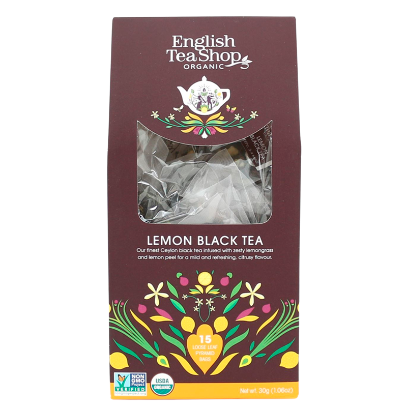 English Tea Shop Lemon Black Tea Ø (15 stk)